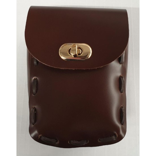 Leather belt pouch store uk